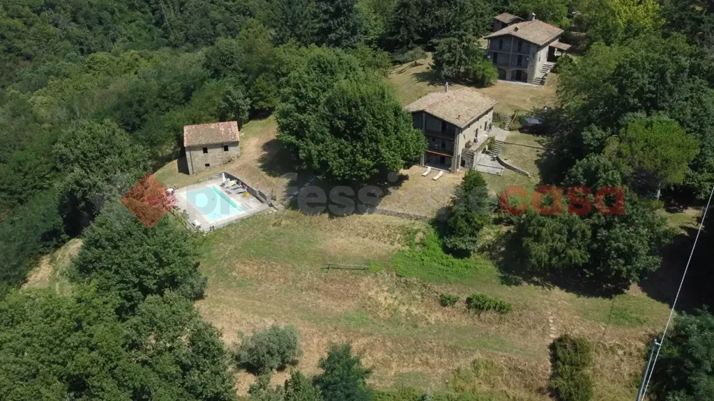 Õhuvaade - Rustic House with Pool in Castiglione Di Garfagnana