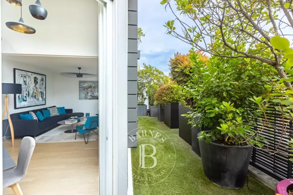 Terrasse - Appartement avec Terrasses et Parking à Boulogne Centre