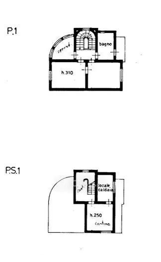 Plaan - Villa with Garden in Vigevano