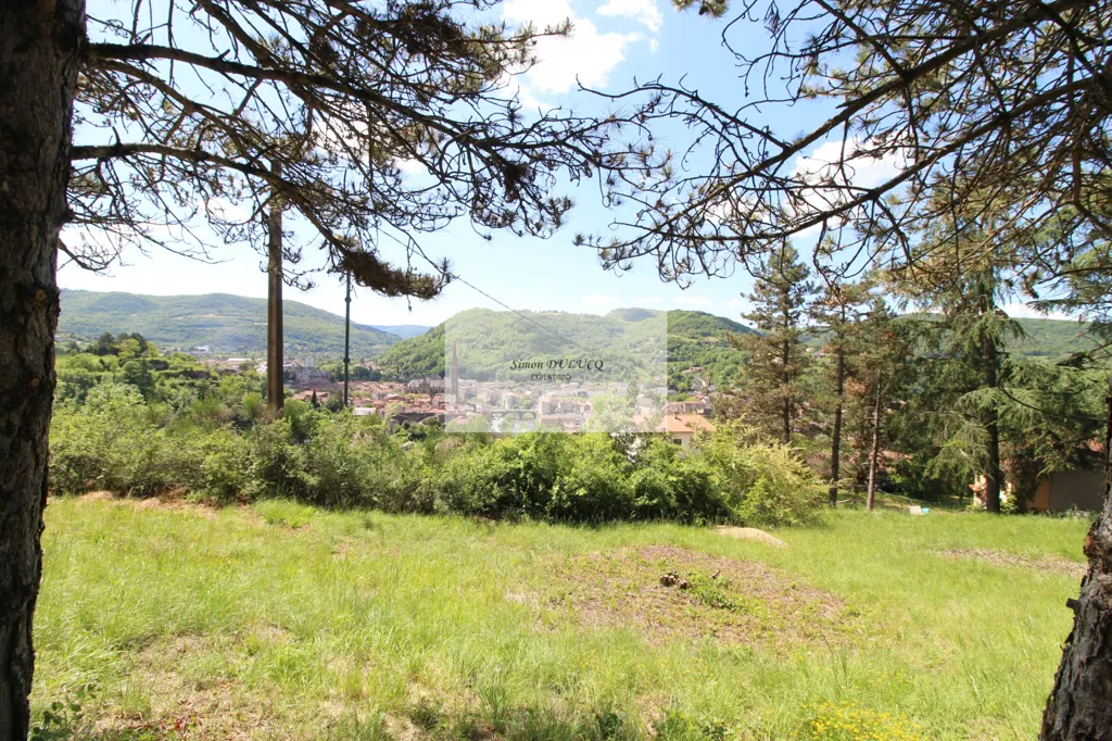 Jardin - Terrain à Bâtir avec Vue à Saint-Affrique