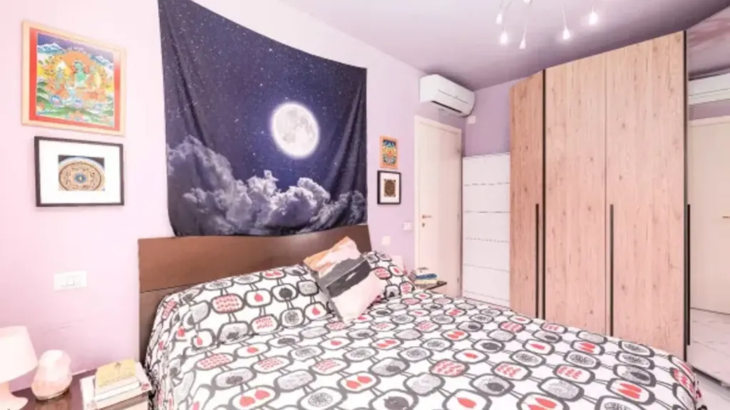 Bedrooms - Duplex with Panoramic Terrace in San Donato Milanese