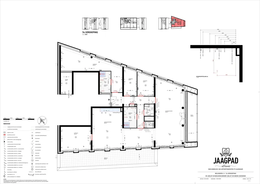 Plaan - Penthouse with Water View in Alkmaar