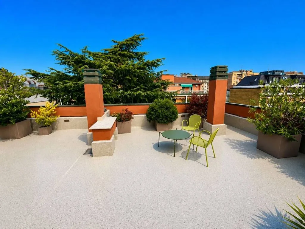 Terrasse - Luxury Penthouse with Terraces in Milan