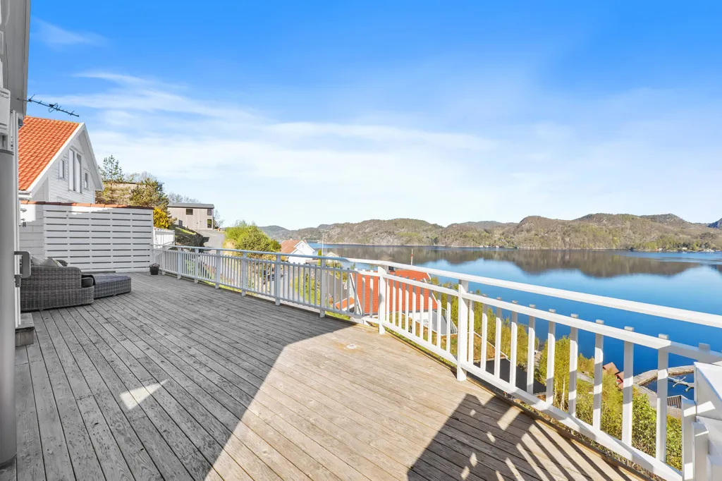 Terrasse - Fritidsbolig with Sea View in Lindesnes