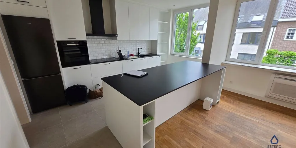 Cuisine - Appartement Rénové avec Terrasse à Itegem