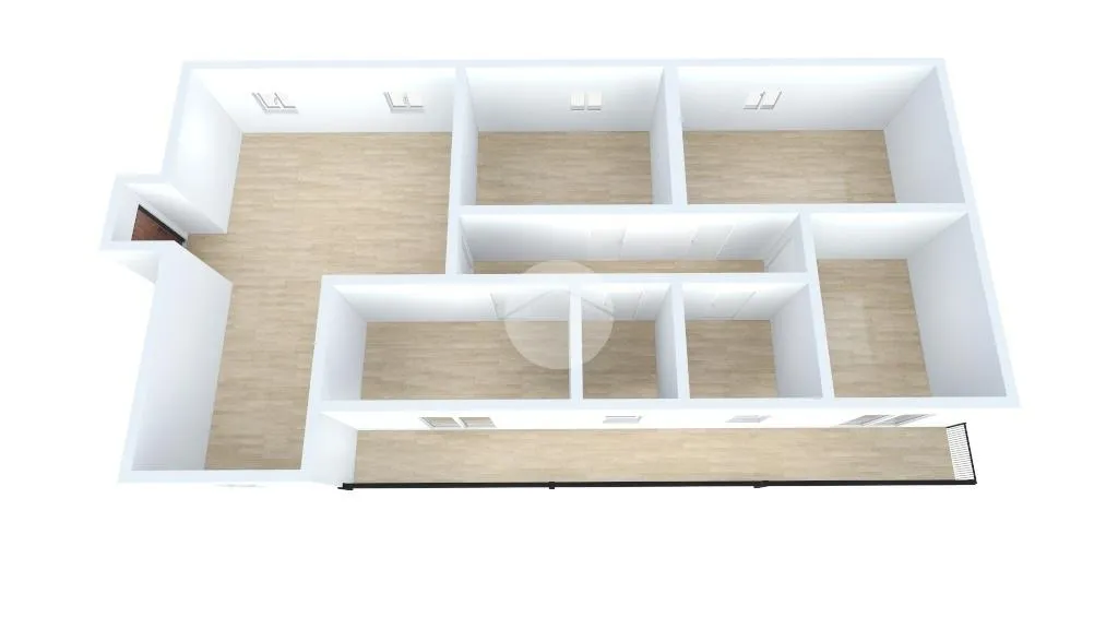 Planimetria - Bright Apartment with Panoramic Terrace in Naples
