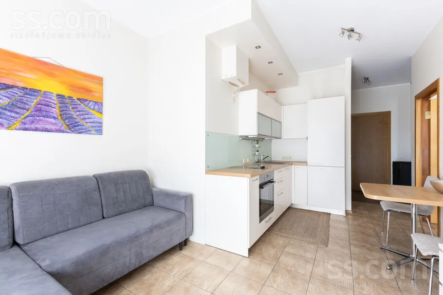 Séjour - Sunny Two-Bedroom Flat in Green Imanta