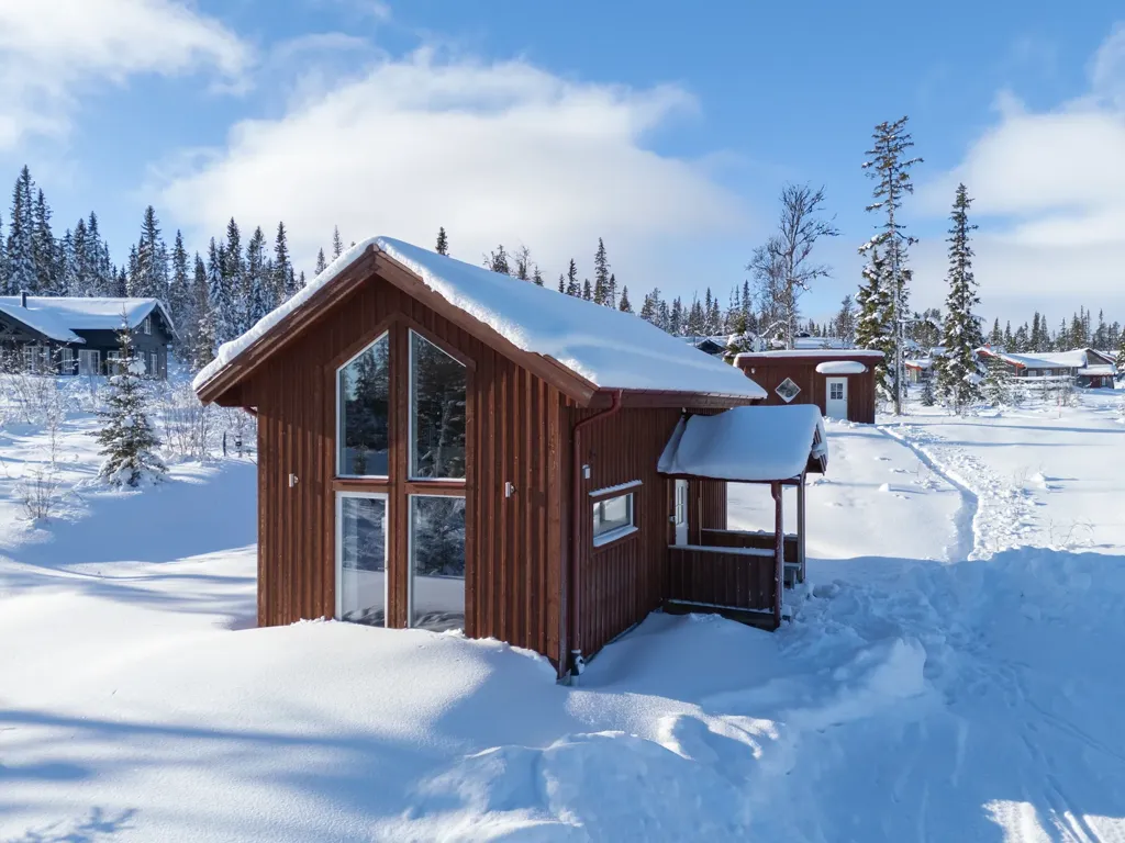 Extérieur - Compact Cabin with Panoramic Views near Funäsdalen