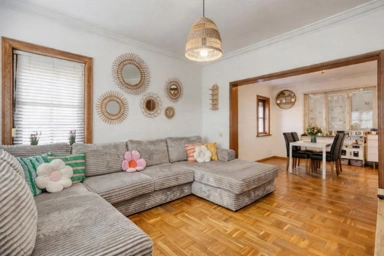 Wohnzimmer - Detached House with Studio in Boutersem