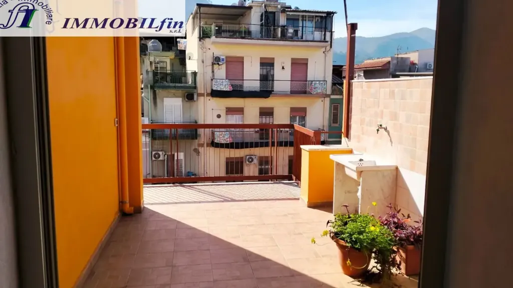 Balcone - Duplex Apartment with Terraces in Villabate