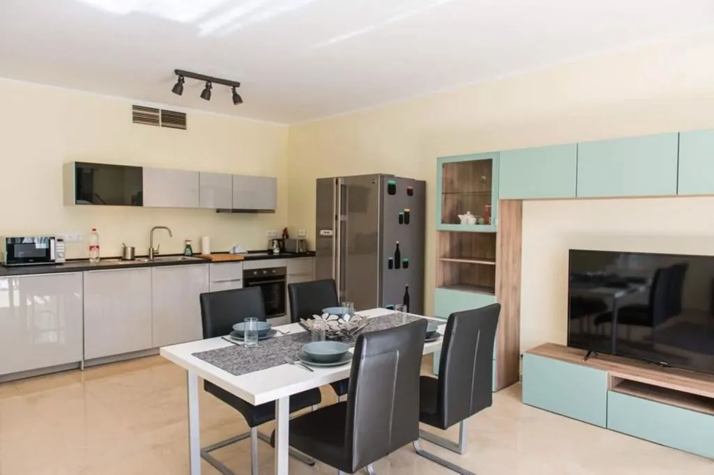 Köök - Penthouse with Pool View in Estepona