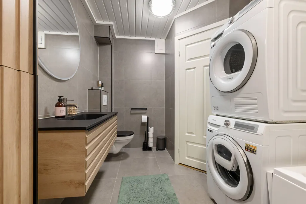 Lavanderia - Casa di 3 locali a Nannestad