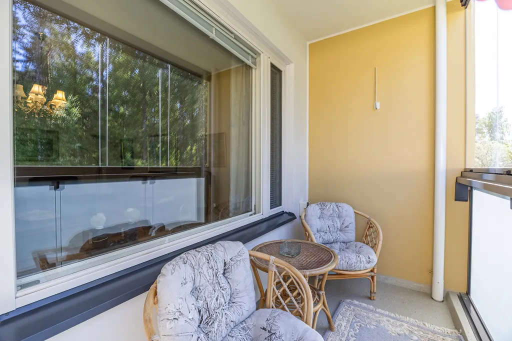 Balcon - Spacious Apartment with South Balcony in Valkeakoski