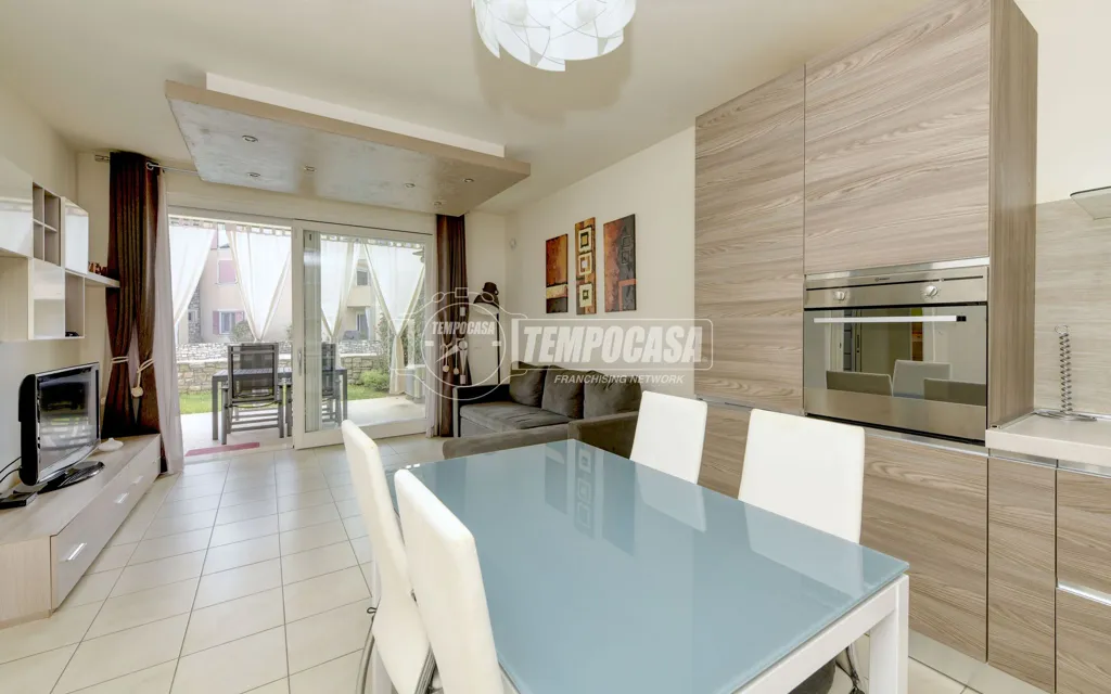 Köök - Modern Apartment with Pool in Lonato del Garda
