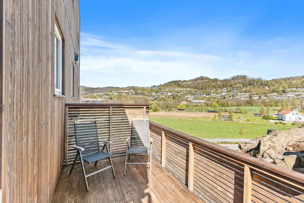 Balcone - Modern Apartment with Terrace in Lyngdal