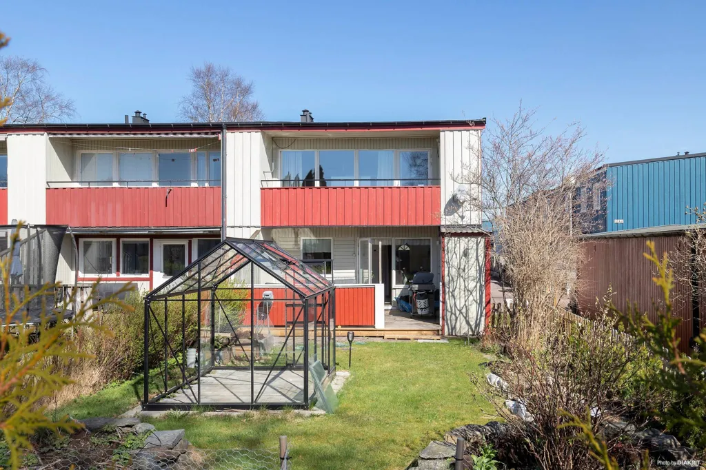 Jardin - Terraced House with Garden in Gråbo
