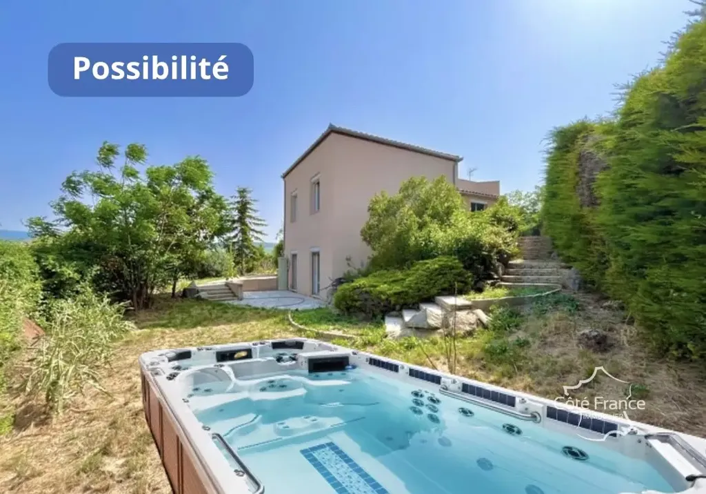 Piscina - Panoramic Villa with Balcony in Limoux