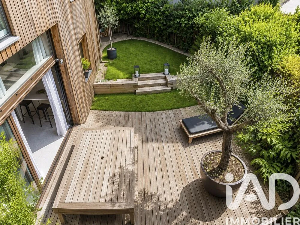 Jardin - Maison d'Architecte avec Terrasse à Bagnolet