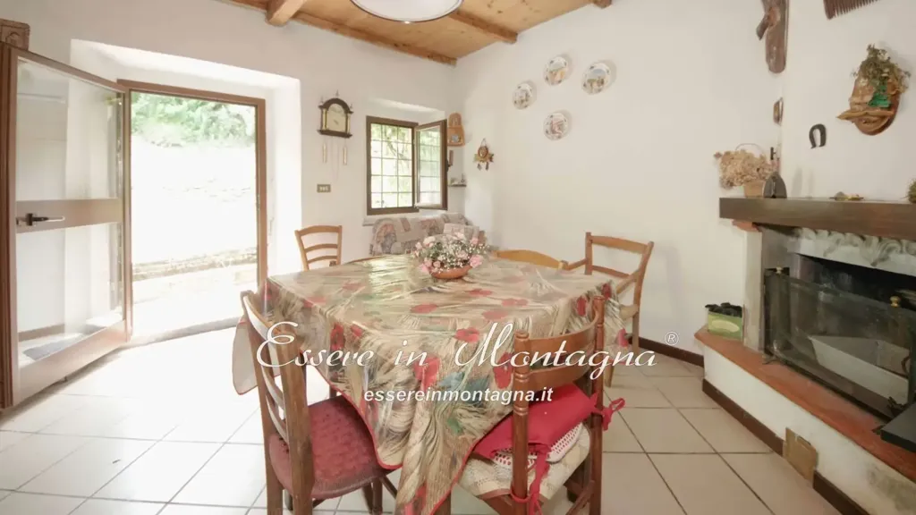 Dining Room - House Portion with Mountain View in Fanano