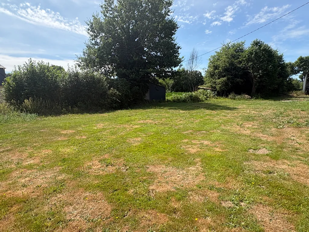 Jardin - Terrain Constructible avec Fibre Optique à Questembert