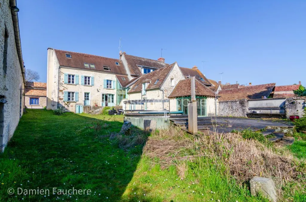Jardin - Demeure de Caractère en Deux Habitations à Sainte-Mesme