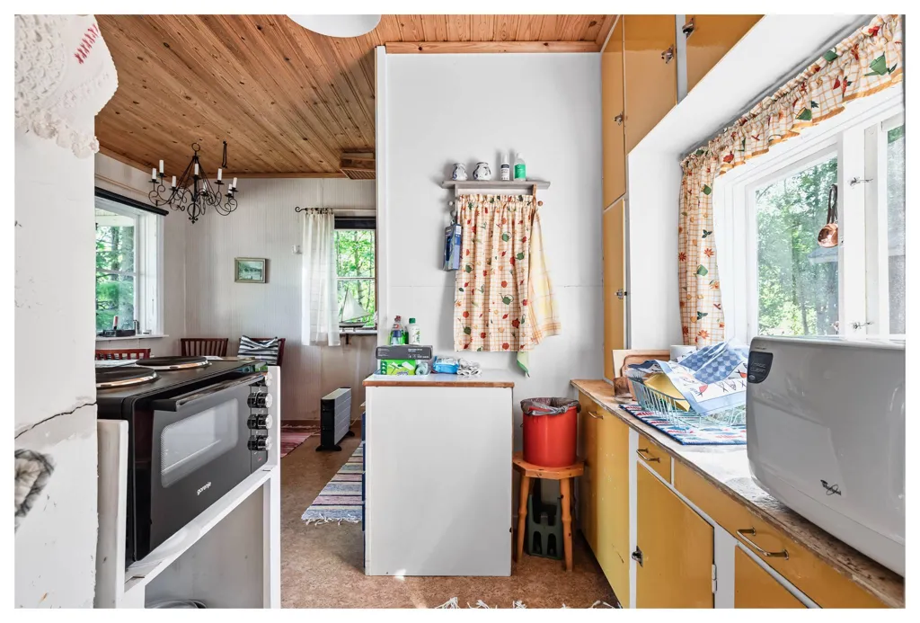 Cuisine - Cottage with Waterfront in Stöcke