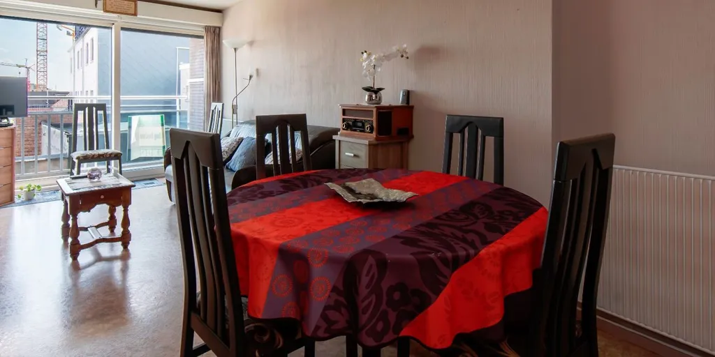 Salle à manger - Appartement avec Terrasse Sud à Middelkerke