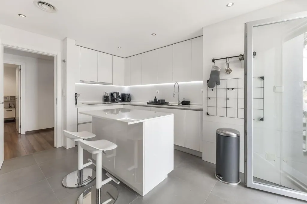 Köök - Luxury Flat with City Views in Parede