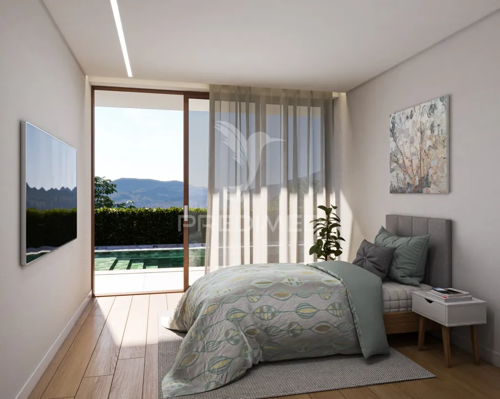 Camere da letto - Modern T4 House with Pool in Valença