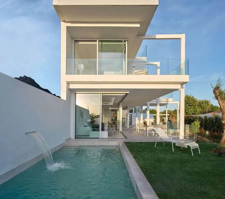 Piscine - Luxury Villa with Sea View in Marbella
