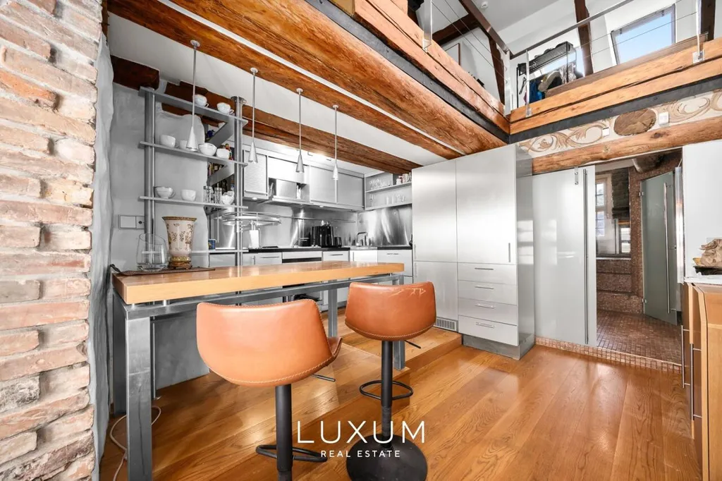Kitchen - Loft with Sauna in Tallinn Old Town