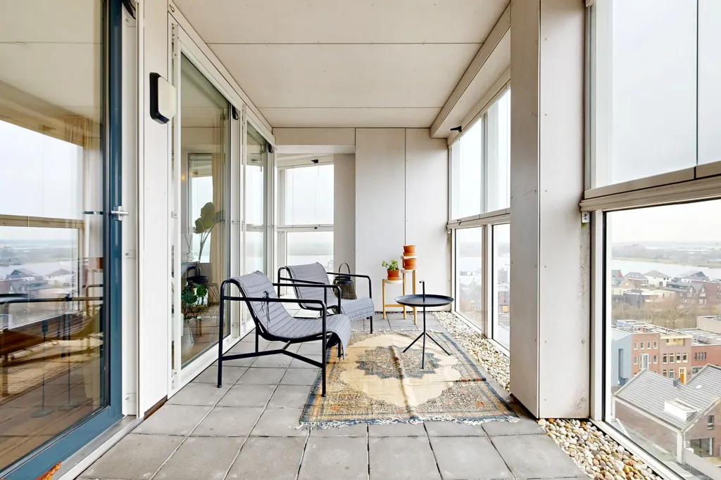 Balcon - Apartment with Panoramic View in Woerden