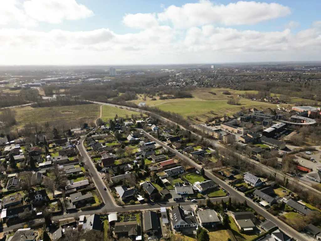 Vue aérienne - Maison 4 pièces à Ballerup