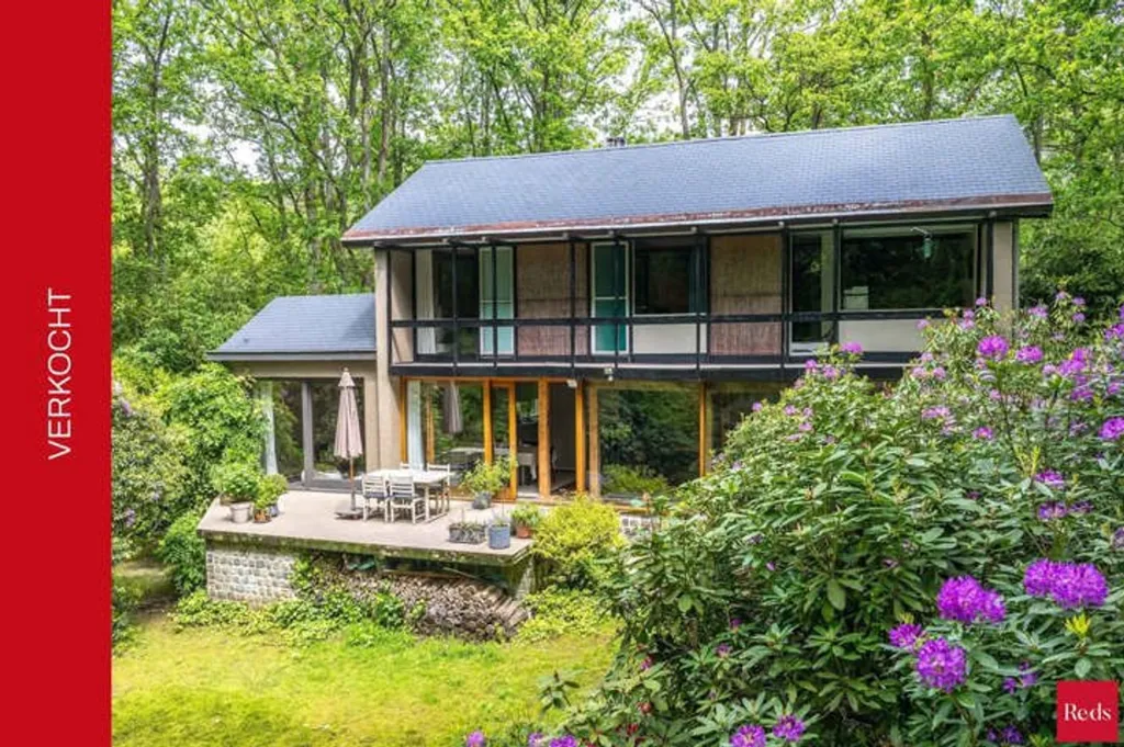 Extérieur - Maison Architecturale avec Terrasse Sud à Halle