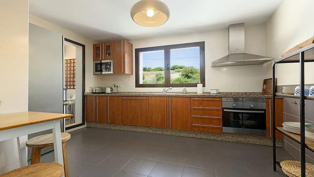 Cucina - Penthouse with Pool in Casares Costa