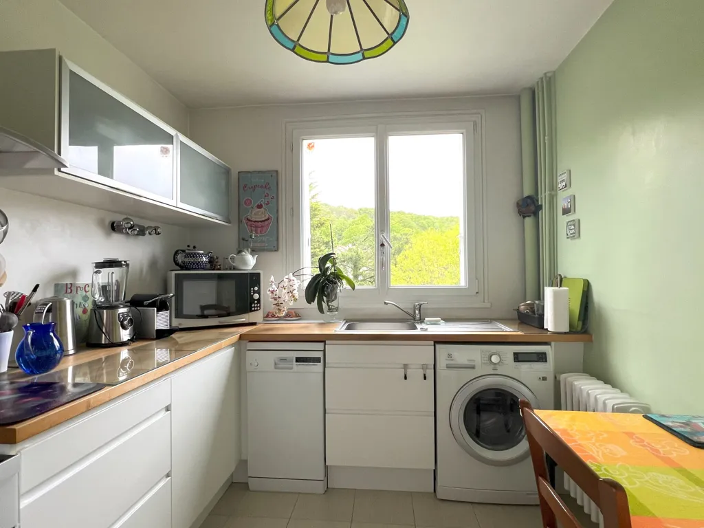 Köök - Apartment with Balcony in Triel-sur-Seine