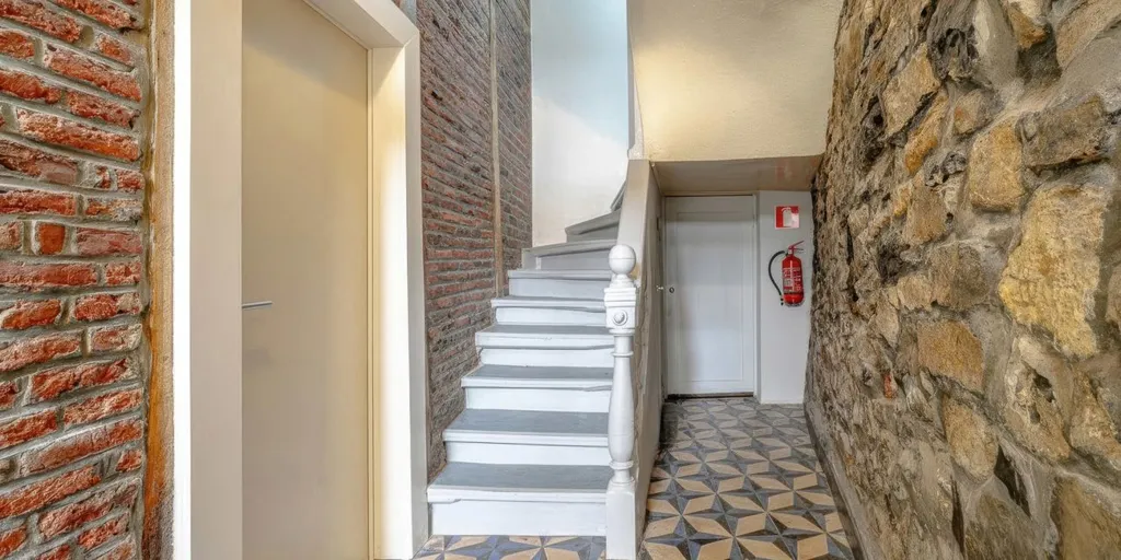 Entrée - Studio avec Vue sur Rue du Château à Tournai