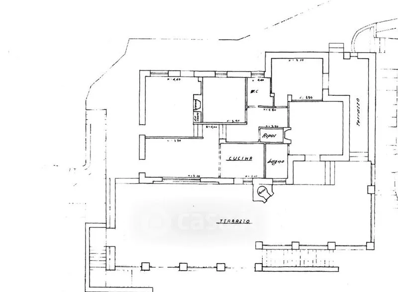 Plan - Villa with Sea View in Maratea