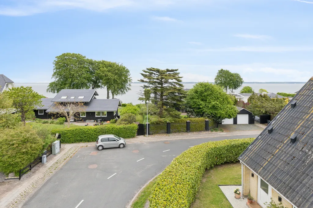 Vue aérienne - Villa with Øresund View in Ålsgårde