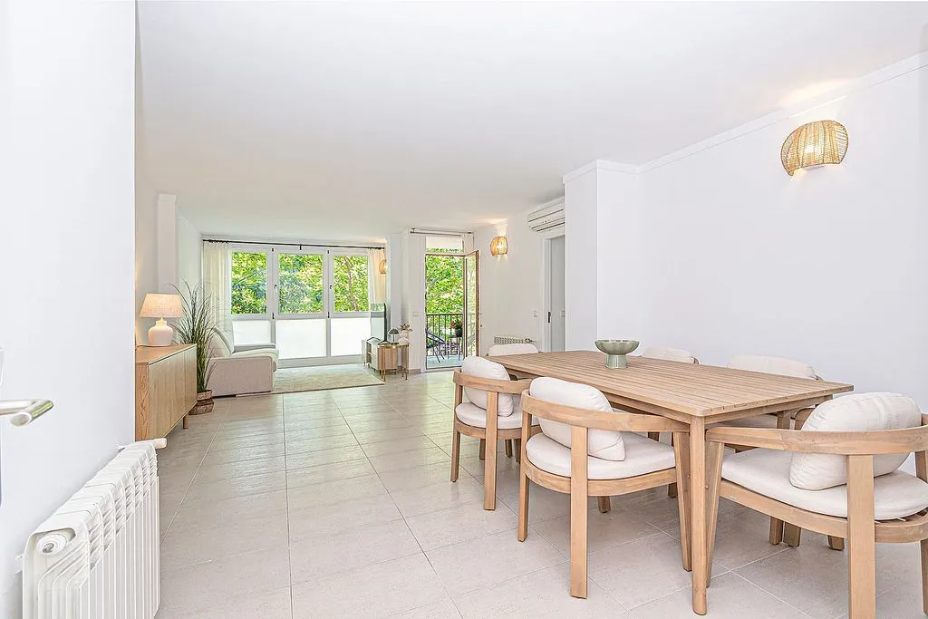 Salle à manger - Furnished Flat with Balcony in Port de Pollença