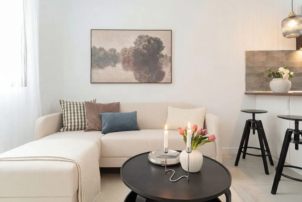 Séjour - Modern Flat with West View in Isleta