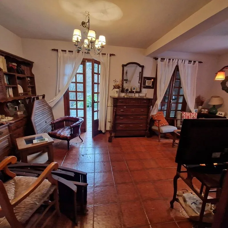 Séjour - Chalet with Garden in Bustarviejo