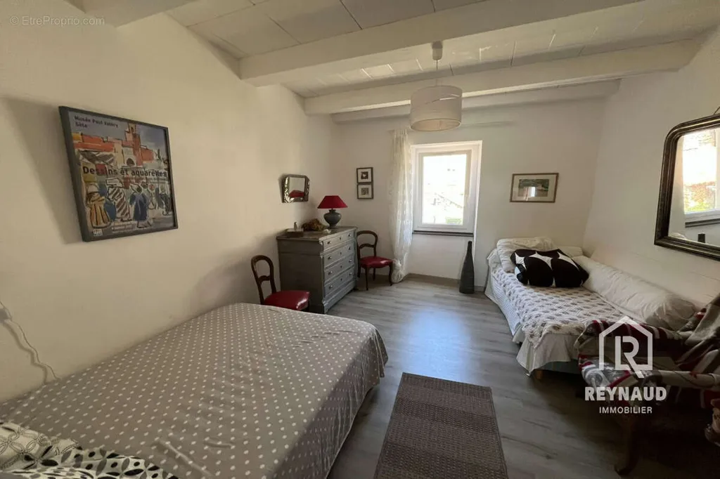 Bedrooms - Charming Stone House with Garden in Le Caylar
