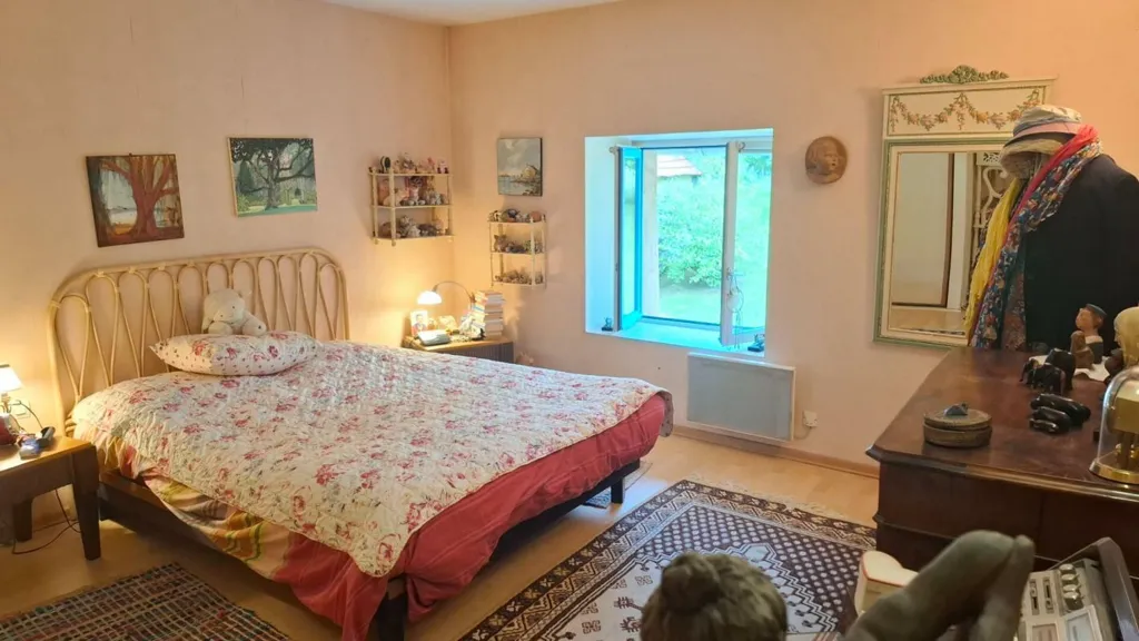 Chambres - Longère en Pierre avec Terrain à Bréhal