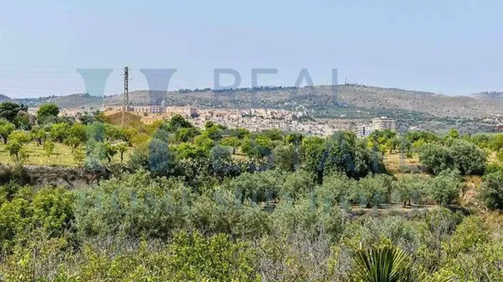 Villa with Lemon Grove near Noto