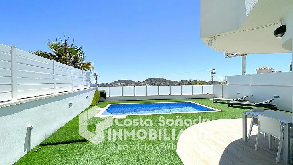 Piscina - Terraced Chalet with Pool in Finestrat