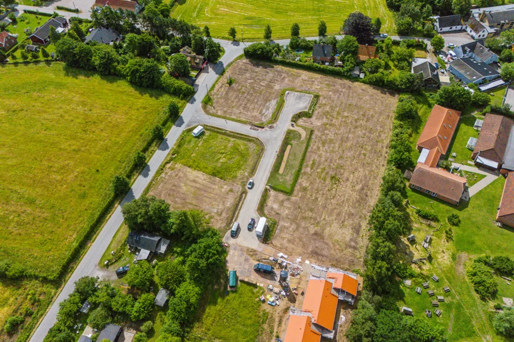 Vue aérienne - Plot for Custom House in Søborg