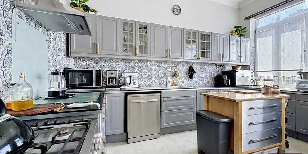 Kitchen - Triplex with Charm in Schaarbeek