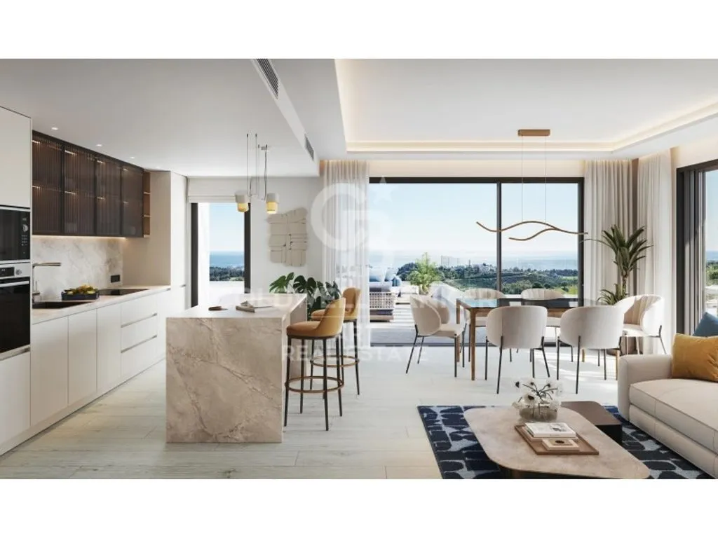 Kitchen - Luxury Apartment with Panoramic Views in Mijas