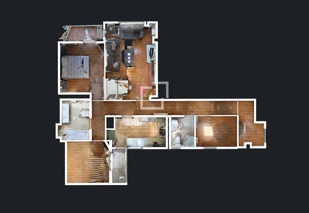 Planimetria - Apartment with Views in Valencia